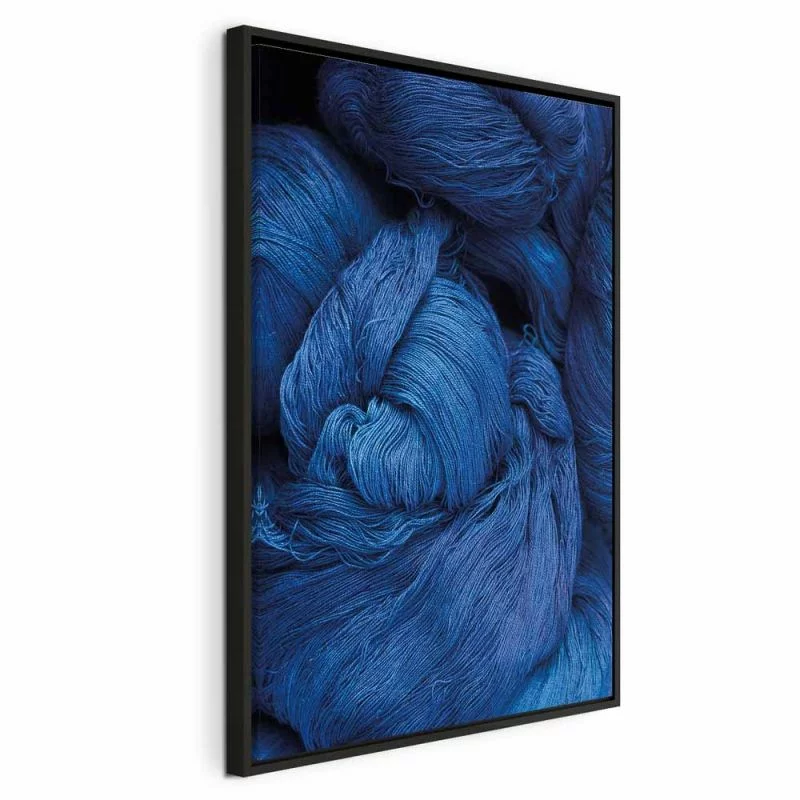 Obraz - Niebieska włóczka (1-częściowy) pionowy - obrazek 1
