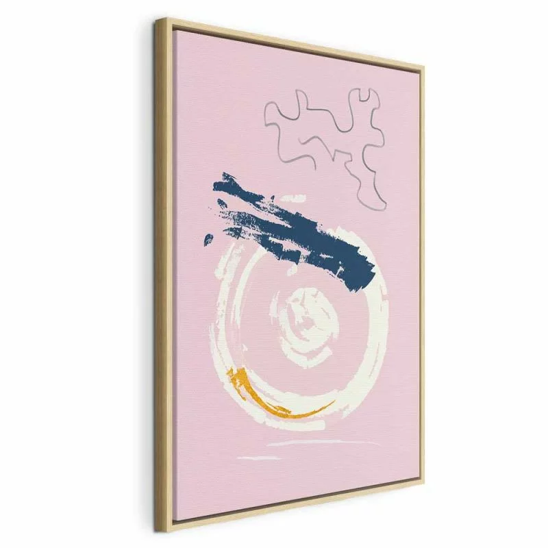 Obraz - Różany akcent (1-częściowy) pionowy - obrazek 1