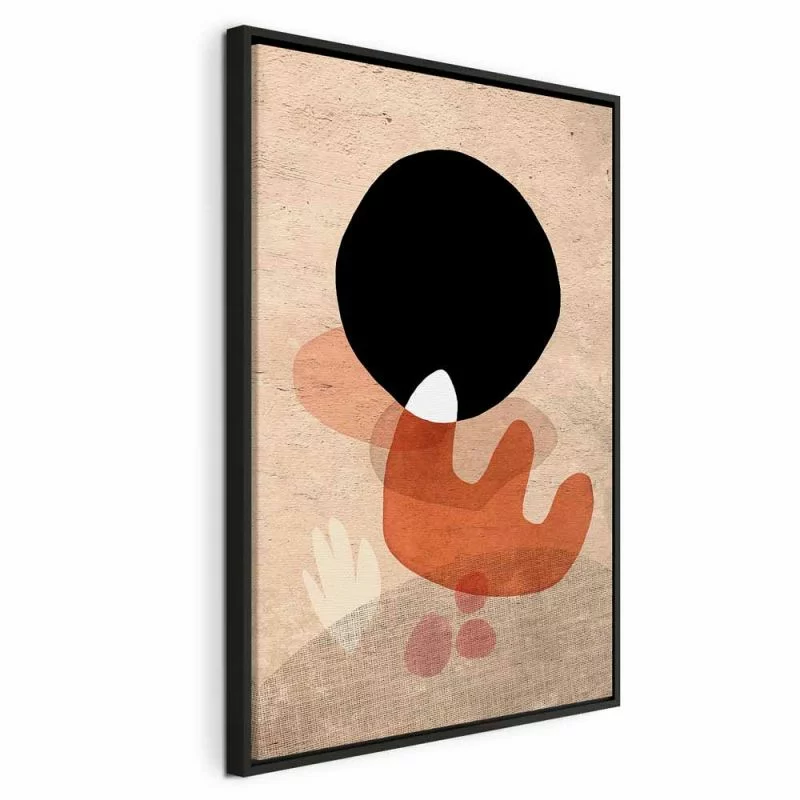 Obraz - Czarny kamień (1-częściowy) pionowy - obrazek 1