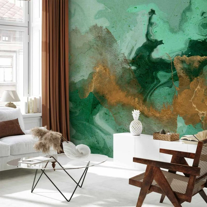 Fototapeta - Malachitowa gra - obrazek 1