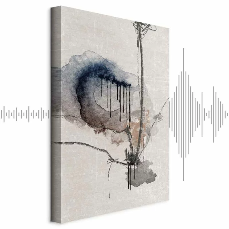 Obraz - Akwarelowe witraże (1-częściowy) pionowy - obrazek 1