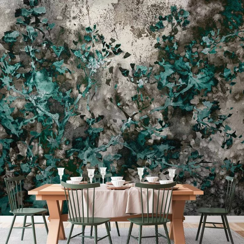 Fototapeta - Skandynawska zieleń - obrazek 1