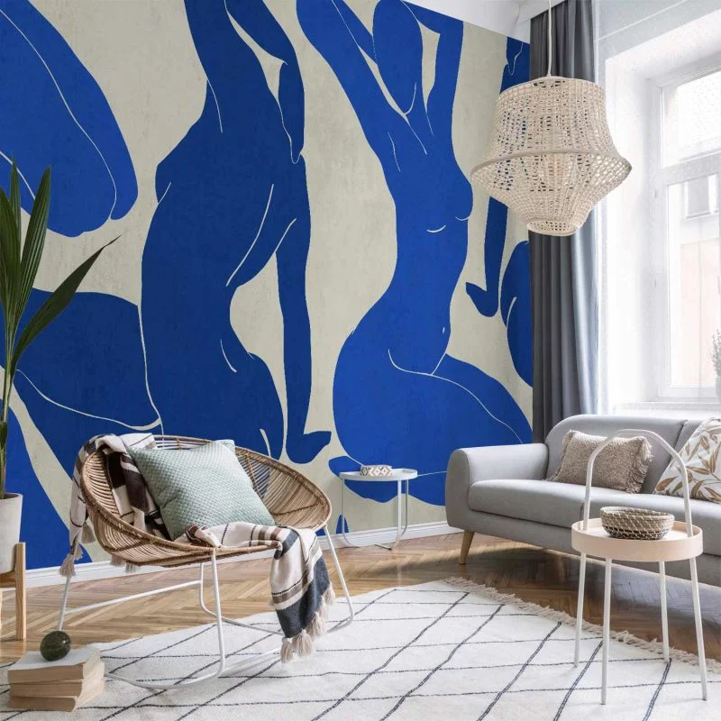 Fototapeta - Kobaltowa delikatność - obrazek 1