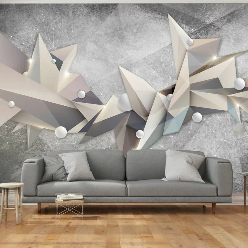 Fototapeta wodoodporna - Geometryczny gwiazdozbiór - obrazek 1