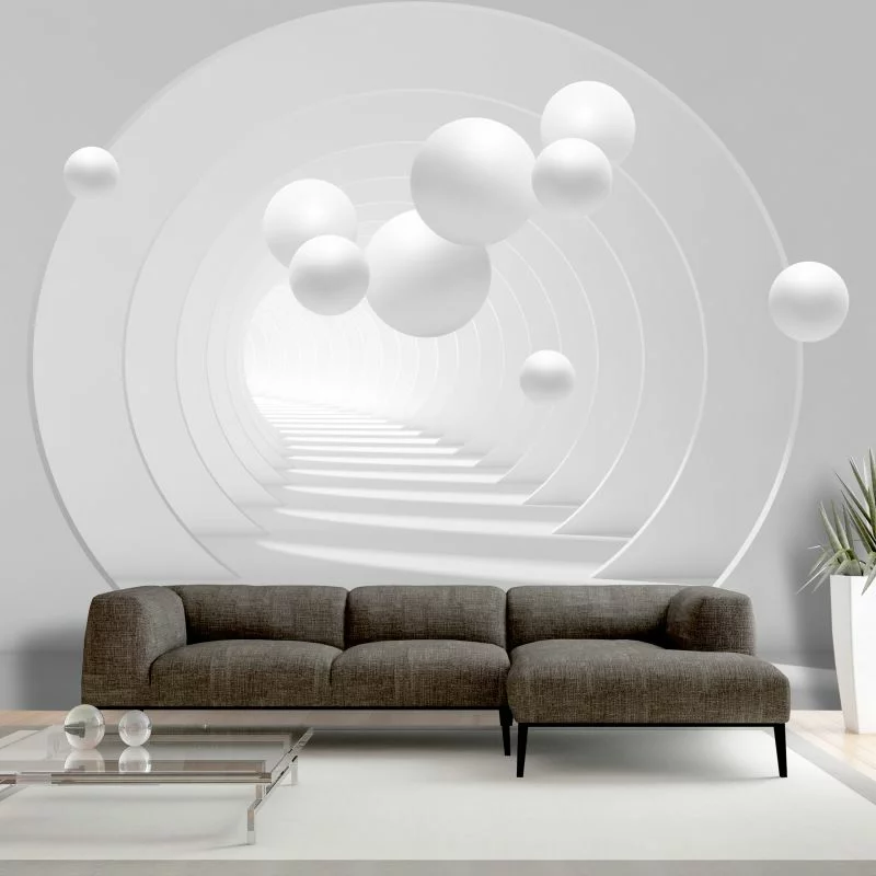 Fototapeta - Tunel 3D - obrazek 1