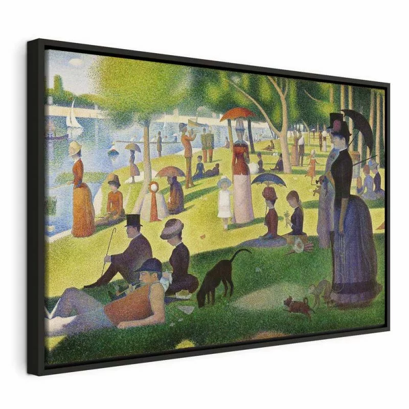 Obraz - Georges Seurat – Niedzielne popołudnie na wyspie Grande Jatte - obrazek 1