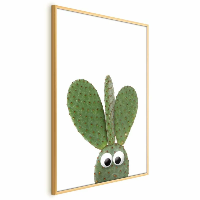 Plakat - Uszaty kaktus - obrazek 1
