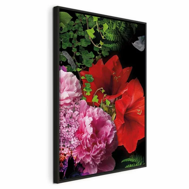 Obraz - Kwiatowa symfonia (1-częściowy) pionowy - obrazek 1