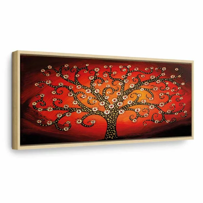 Obraz - Ogniste drzewo (1-częściowy) wąski - obrazek 1