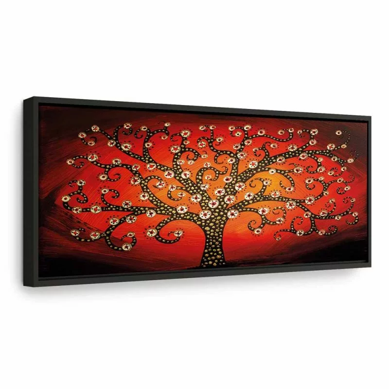 Obraz - Ogniste drzewo (1-częściowy) wąski - obrazek 1