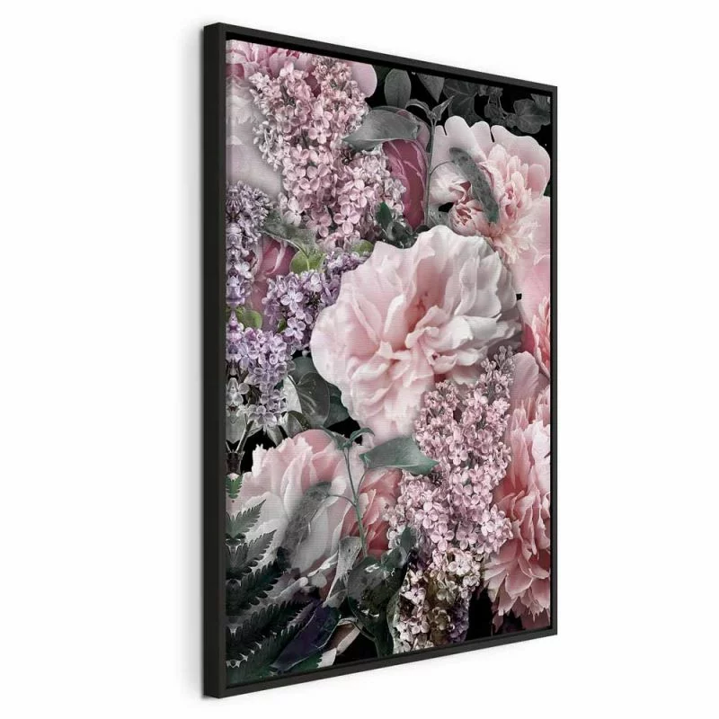 Obraz - Wśród kwiatów (1-częściowy) - rozkwitające rośliny w kolorach natury - obrazek 1