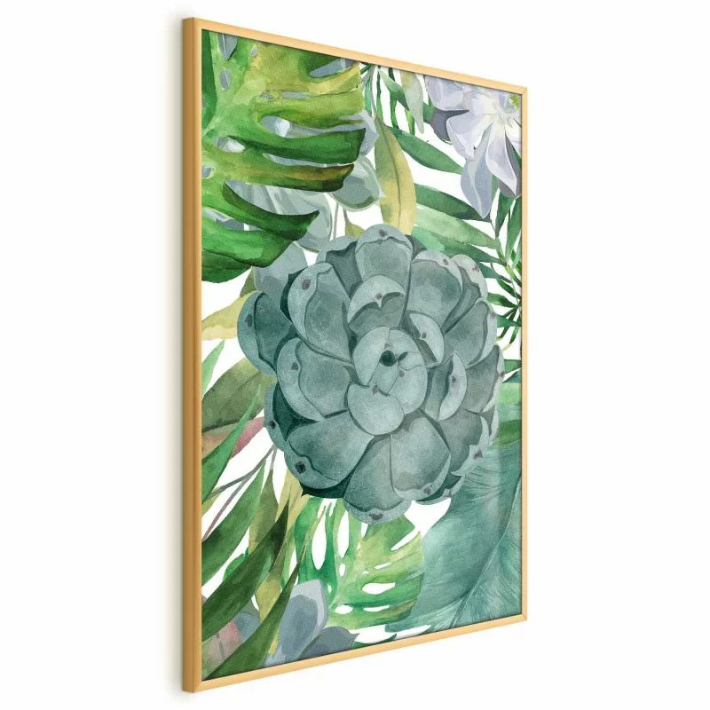 Plakat - Tropikalna flora - obrazek 1