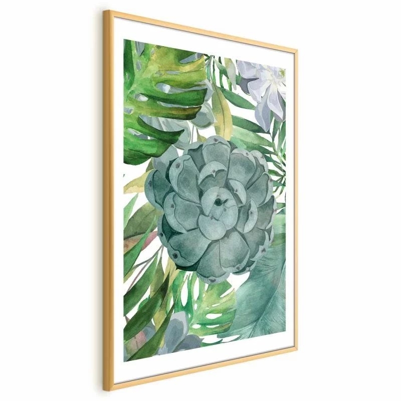 Plakat - Tropikalna flora - obrazek 1