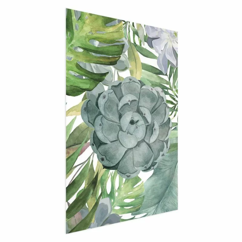 Plakat - Tropikalna flora - obrazek 1