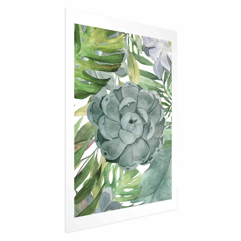 Plakat - Tropikalna flora - obrazek 1
