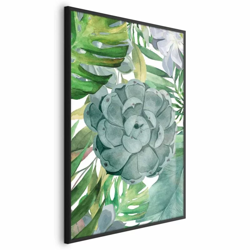 Plakat - Tropikalna flora - obrazek 1