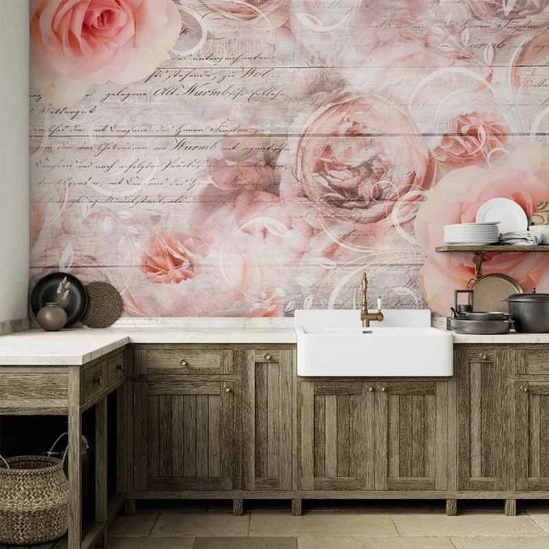 Fototapeta wodoodporna - Różane dzieło - obrazek 1