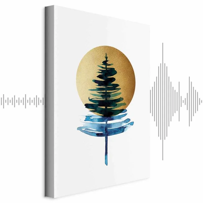 Obraz - Słoneczna zima (1-częściowy) pionowy - obrazek 1