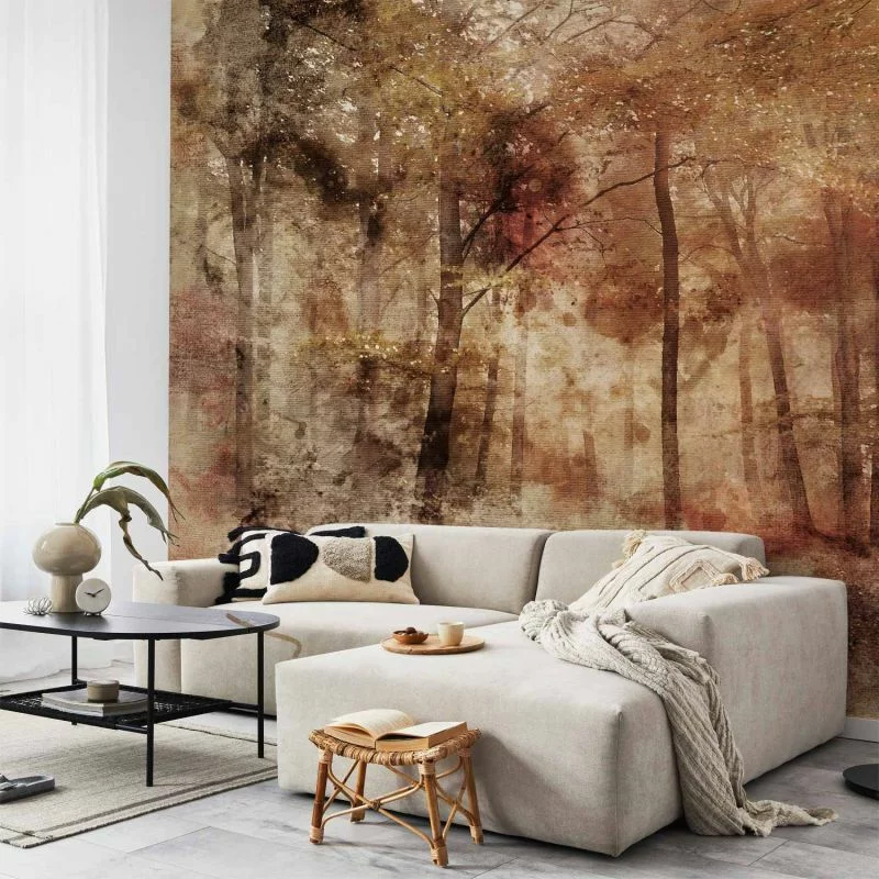 Fototapeta - Zagubiony w lesie - obrazek 1