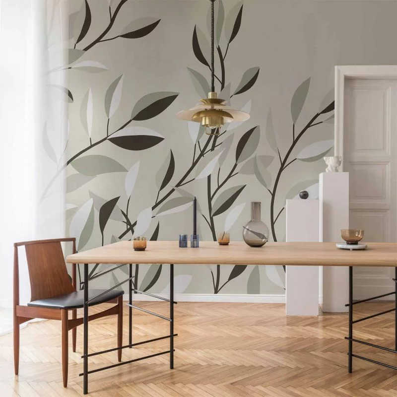 Fototapeta - Pnące liście - pierwszy wariant - obrazek 1