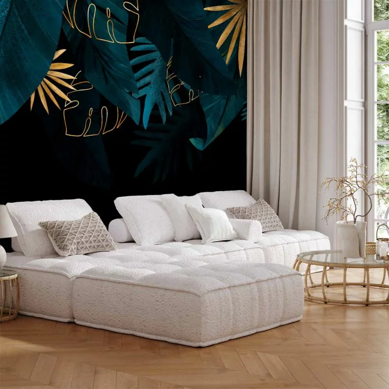 Fototapeta - Kompozycja liści - drugi wariant - obrazek 1