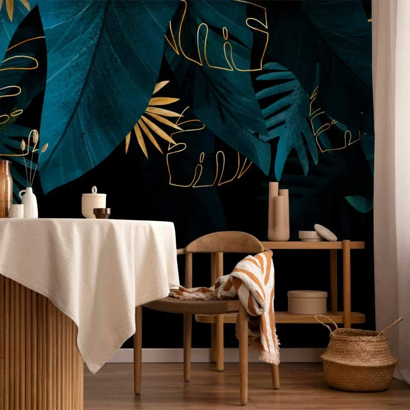 Fototapeta - Kompozycja liści - drugi wariant - obrazek 1