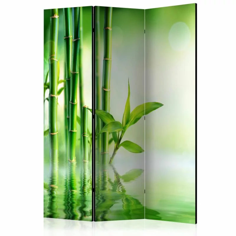 Parawan - Zielony bambus - obrazek 1