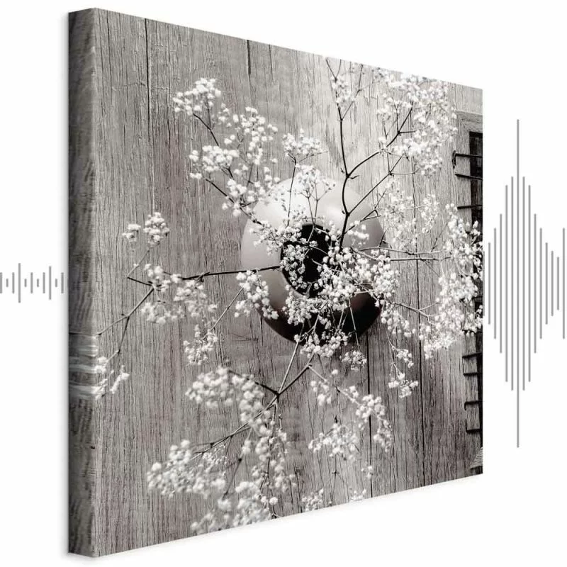 Obraz - Suszone kwiaty (1-częściowy) kwadrat - obrazek 1