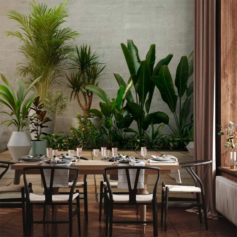 Fototapeta wodoodporna - Domowy ogród - obrazek 1