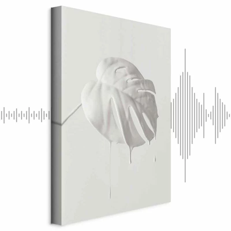 Obraz - Jasna monstera (1-częściowy) pionowy - obrazek 1