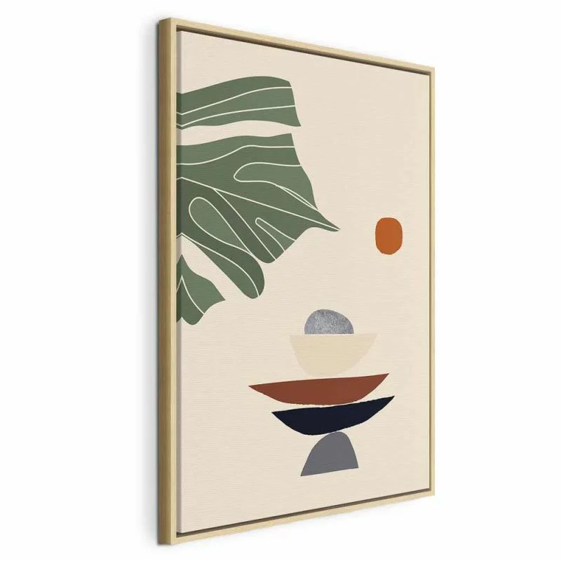 Obraz - Na słonecznym tarasie (1-częściowy) pionowy - obrazek 1