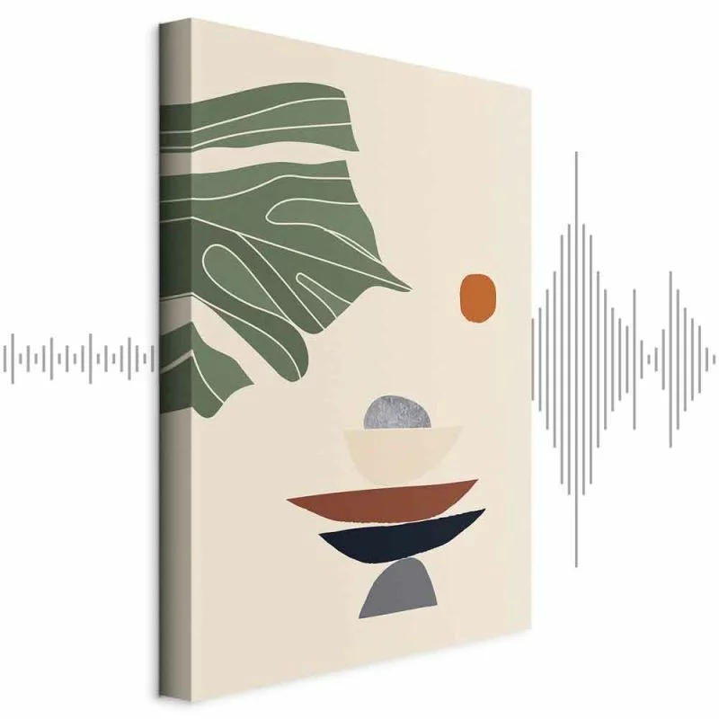 Obraz - Na słonecznym tarasie (1-częściowy) pionowy - obrazek 1