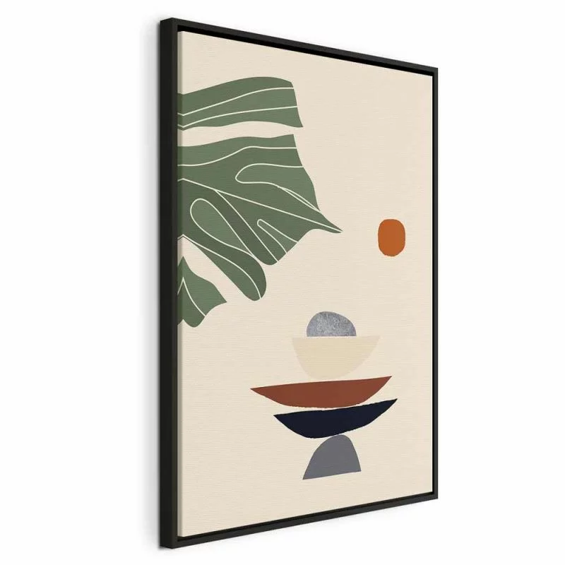 Obraz - Na słonecznym tarasie (1-częściowy) pionowy - obrazek 1