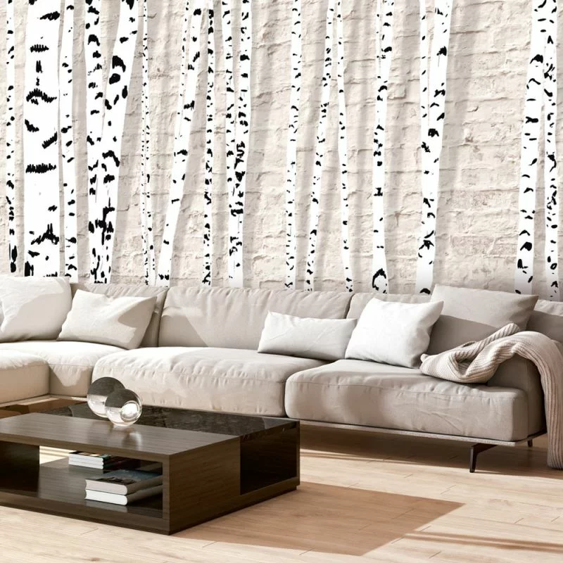 Fototapeta wodoodporna - Brzozowy gaj - obrazek 1