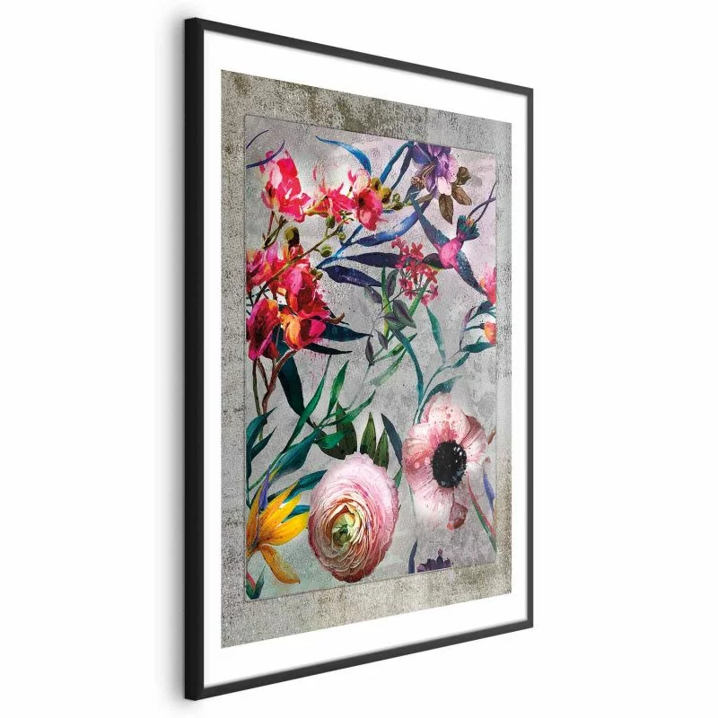Plakat - Rustykalne kwiaty - obrazek 1