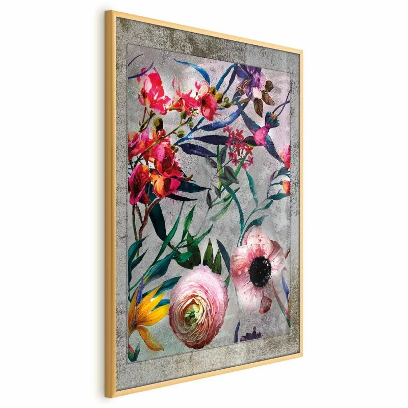 Plakat - Rustykalne kwiaty - obrazek 1