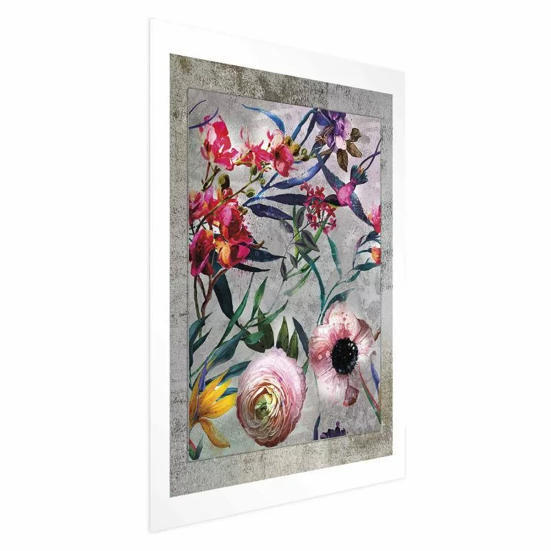 Plakat - Rustykalne kwiaty - obrazek 1