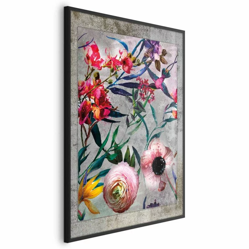 Plakat - Rustykalne kwiaty - obrazek 1