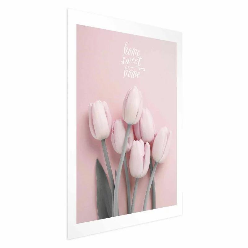 Plakat - Sześć tulipanów - obrazek 1