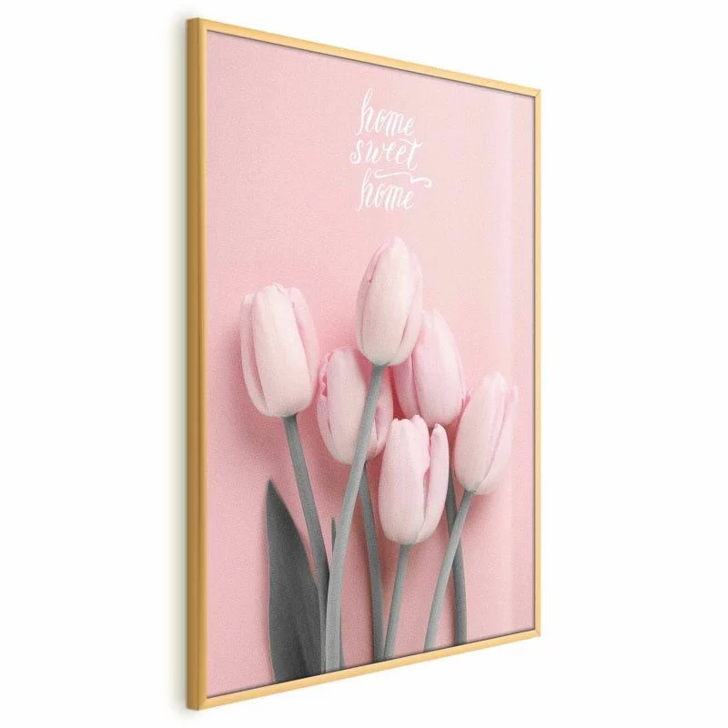 Plakat - Sześć tulipanów - obrazek 1