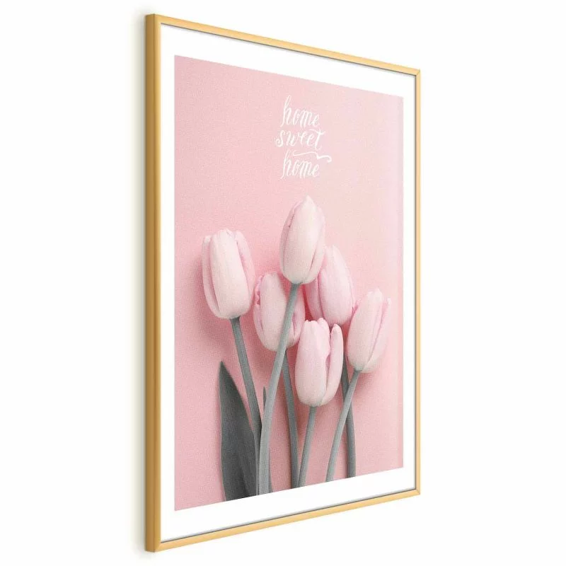 Plakat - Sześć tulipanów - obrazek 1