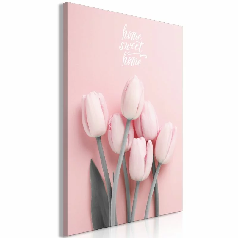 Obraz - Sześć tulipanów (1-częściowy) pionowy - obrazek 1
