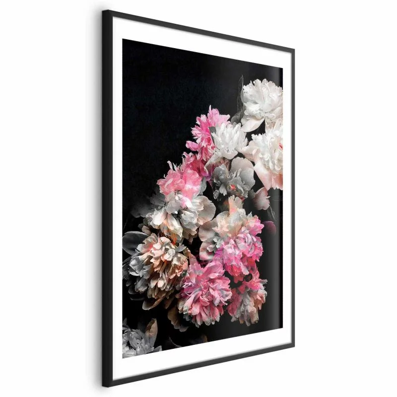 Plakat - Bukiet w mroku - obrazek 1