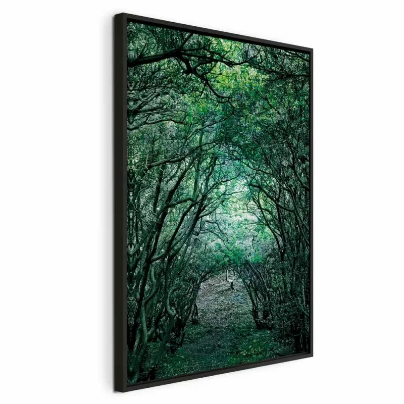 Obraz - Zielona pergola (1-częściowy) pionowy - obrazek 1