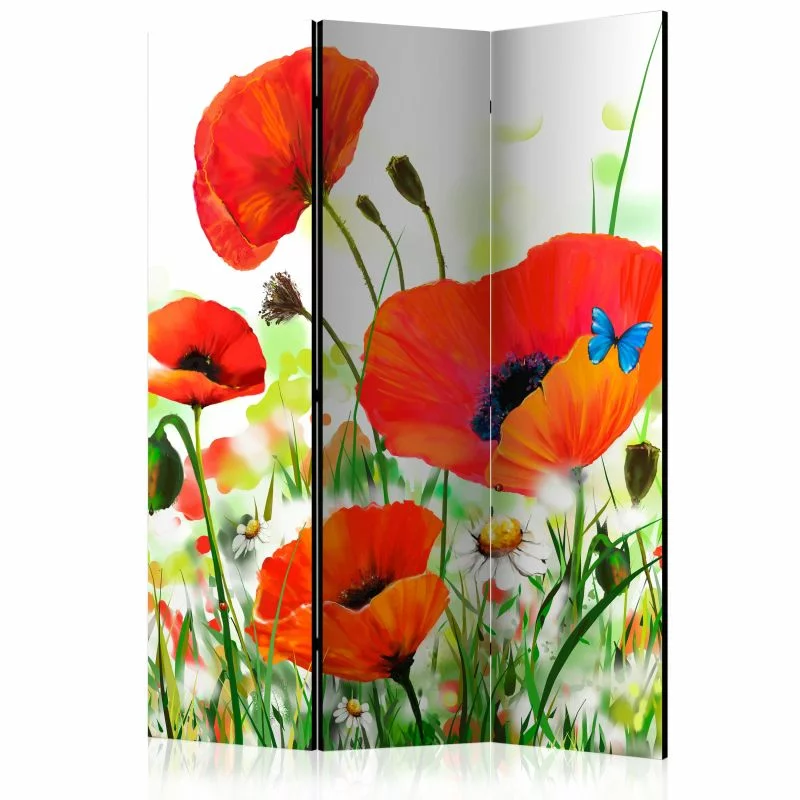 Parawan - Country poppies - obrazek 1