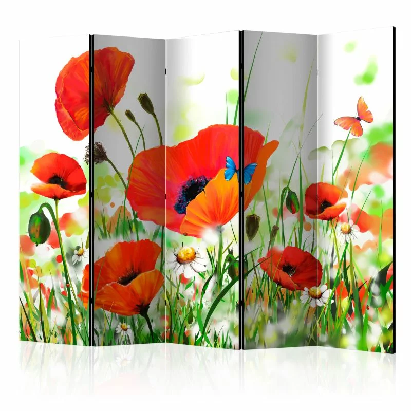 Parawan - Country poppies II - obrazek 1