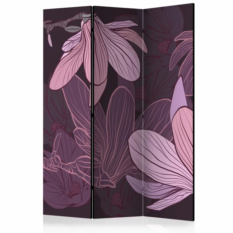 Parawan - Dreamy flowers - obrazek 1
