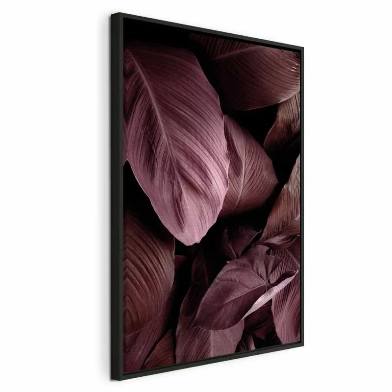 Obraz - Aksamitne liście (1-częściowy) pionowy - obrazek 1