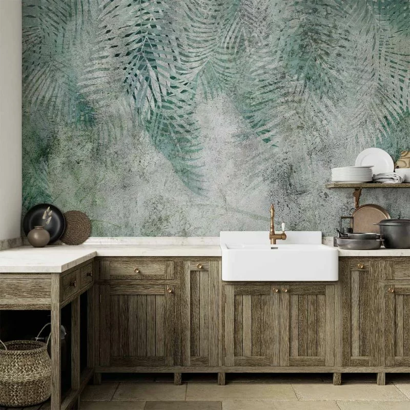 Fototapeta wodoodporna - Prehistoryczne palmy - obrazek 1