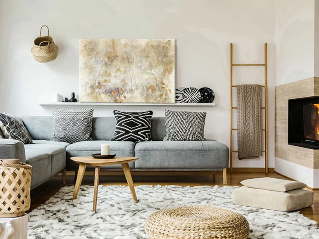 Obraz - Akwarelowa natura(1-częściowy) szeroki - obrazek 1